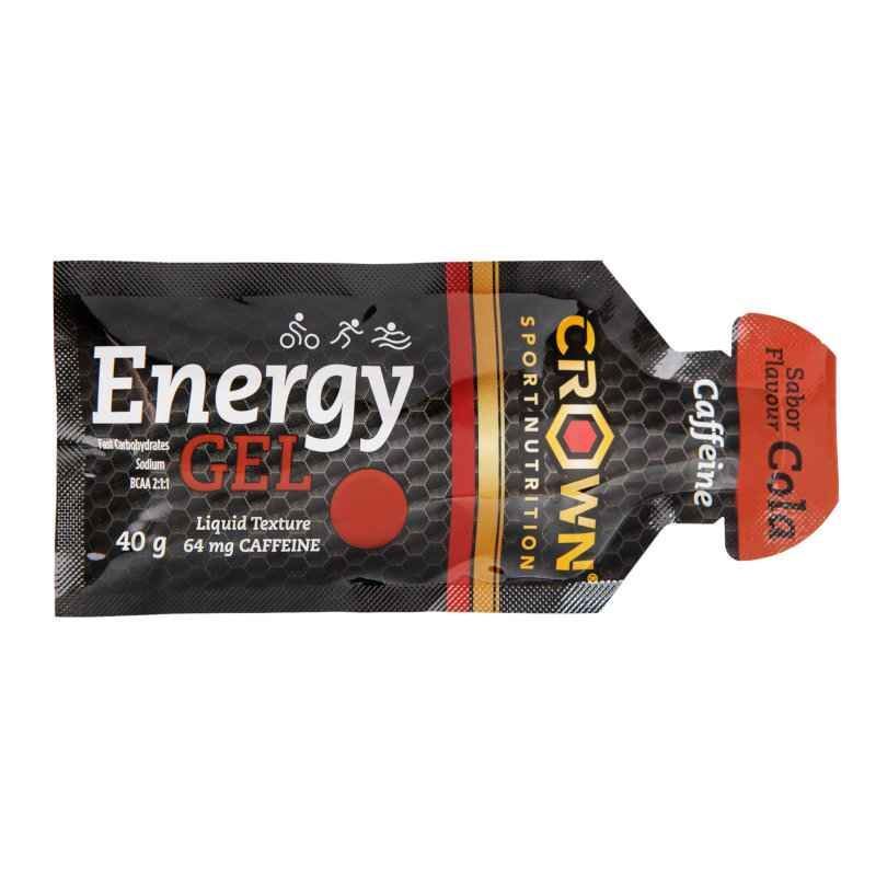 CROWN ENERGY GEL COLA C/CAFEINA 0.40GR - Geles energéticos(Crown Sport Nutrititon)